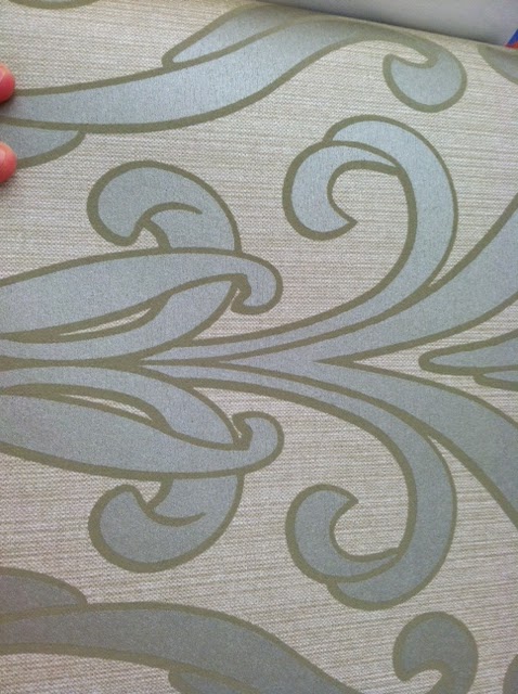 D Through The Hgtv Book Of Wallpaper While Waiting For Some