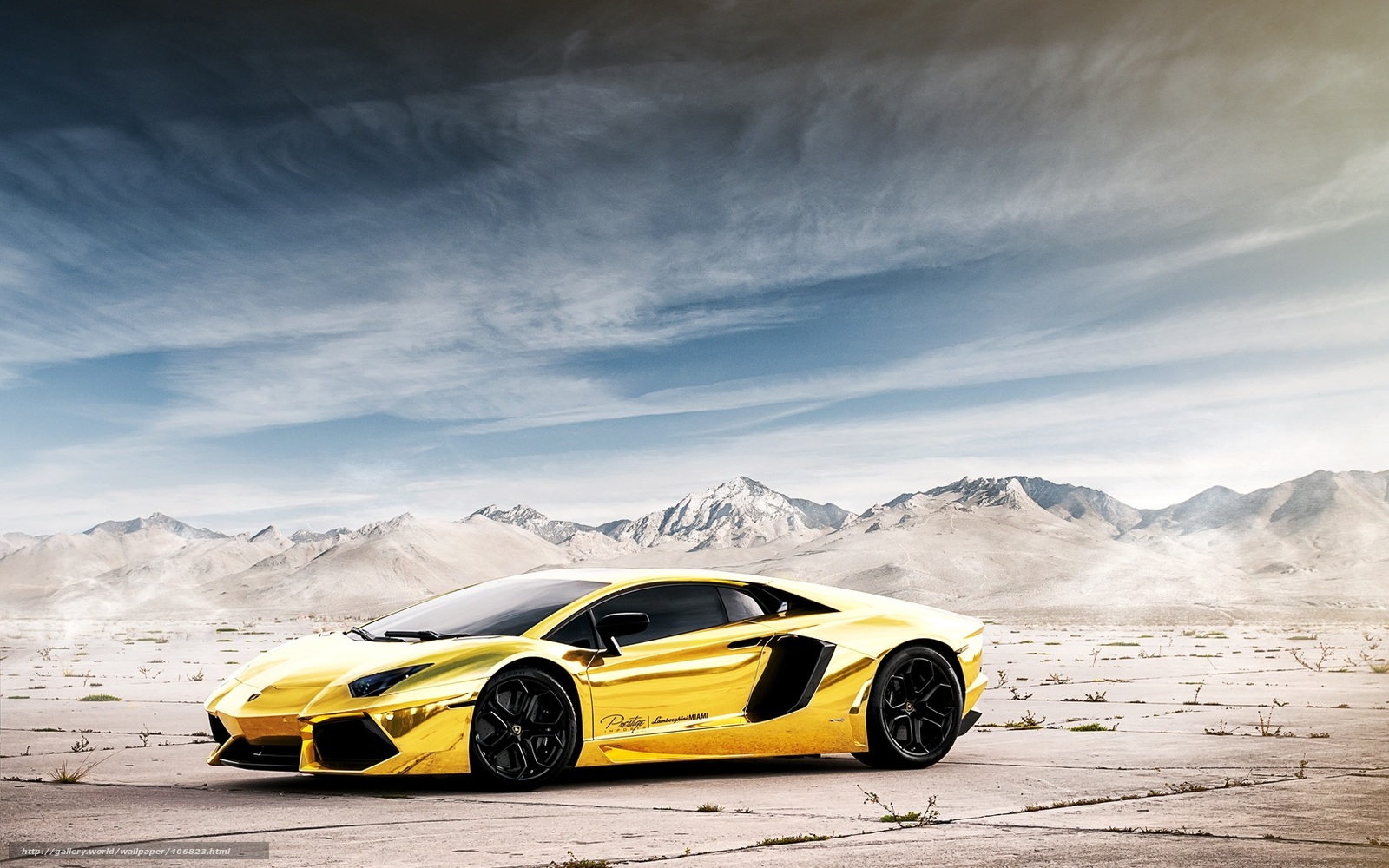 Free download Gold Lamborghini Wallpaper [1600x1000] for your Desktop