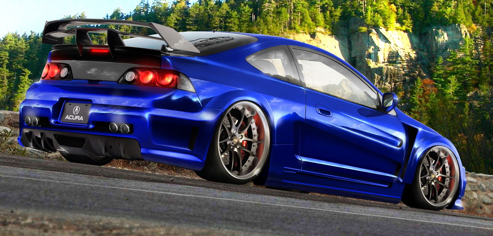 Acura Rsx HD Background Wallpaper Full