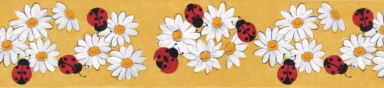 Ladybug Wallpaper Border 233b61016