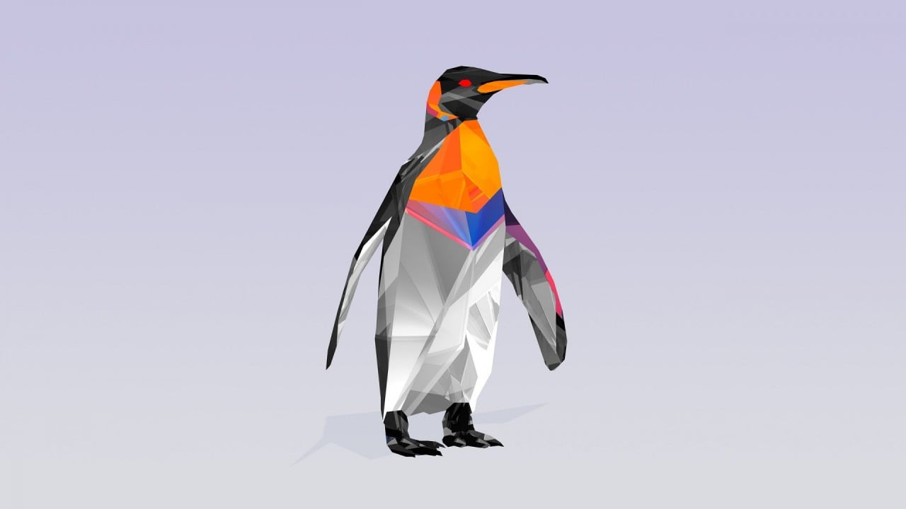 Low Poly Penguin wallpapers Low Poly Penguin stock photos