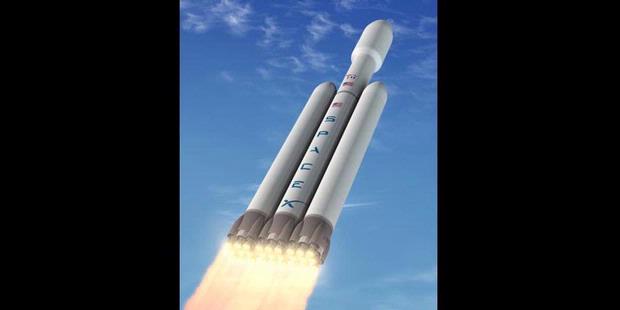 SpaceX Rancang Roket Antariksa Terbesar
