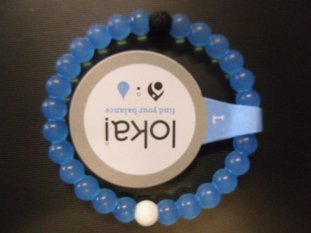 NEW Authentic BLUE Lokai Bracelet Mud from Dead Sea water from MT 640x480