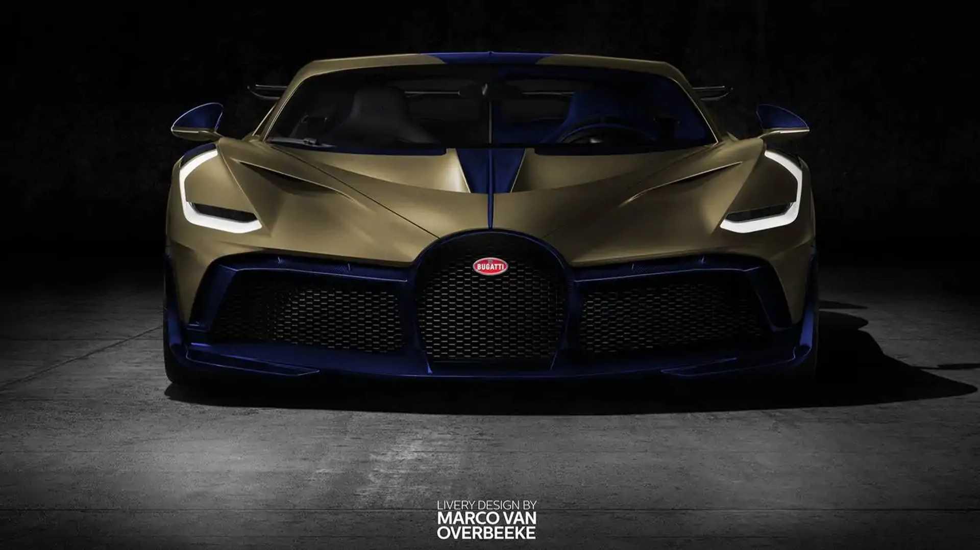 Bugatti Divo Looks Divine Wearing Heritage Paint Jobs Image