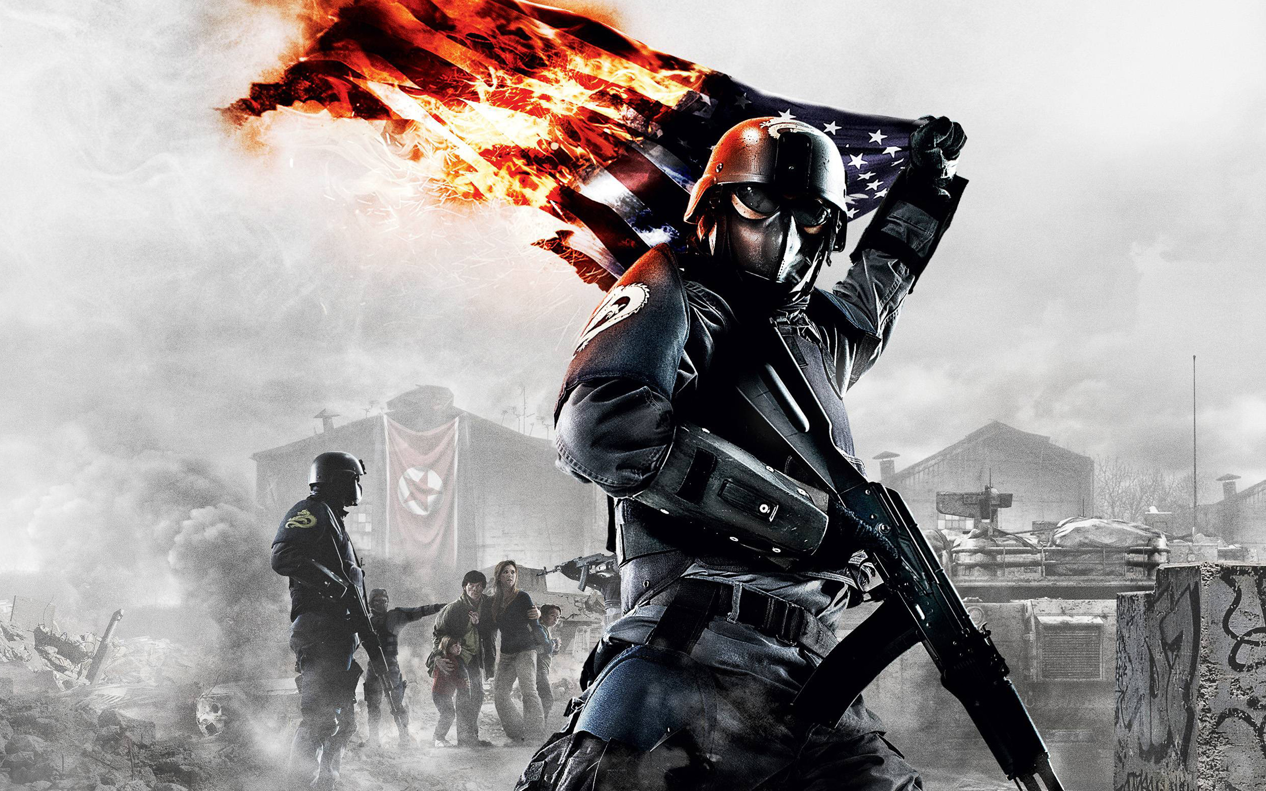 Homefront US Flag Wallpapers HD Wallpapers 2560x1600