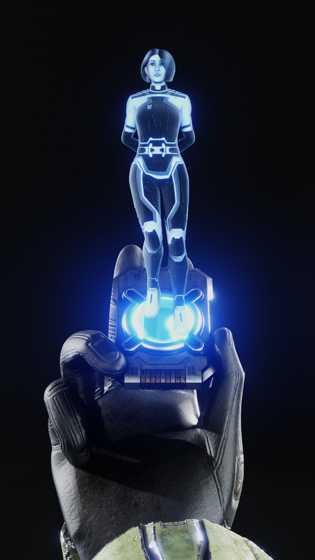 Halo Infinite Cortana 3d Model R