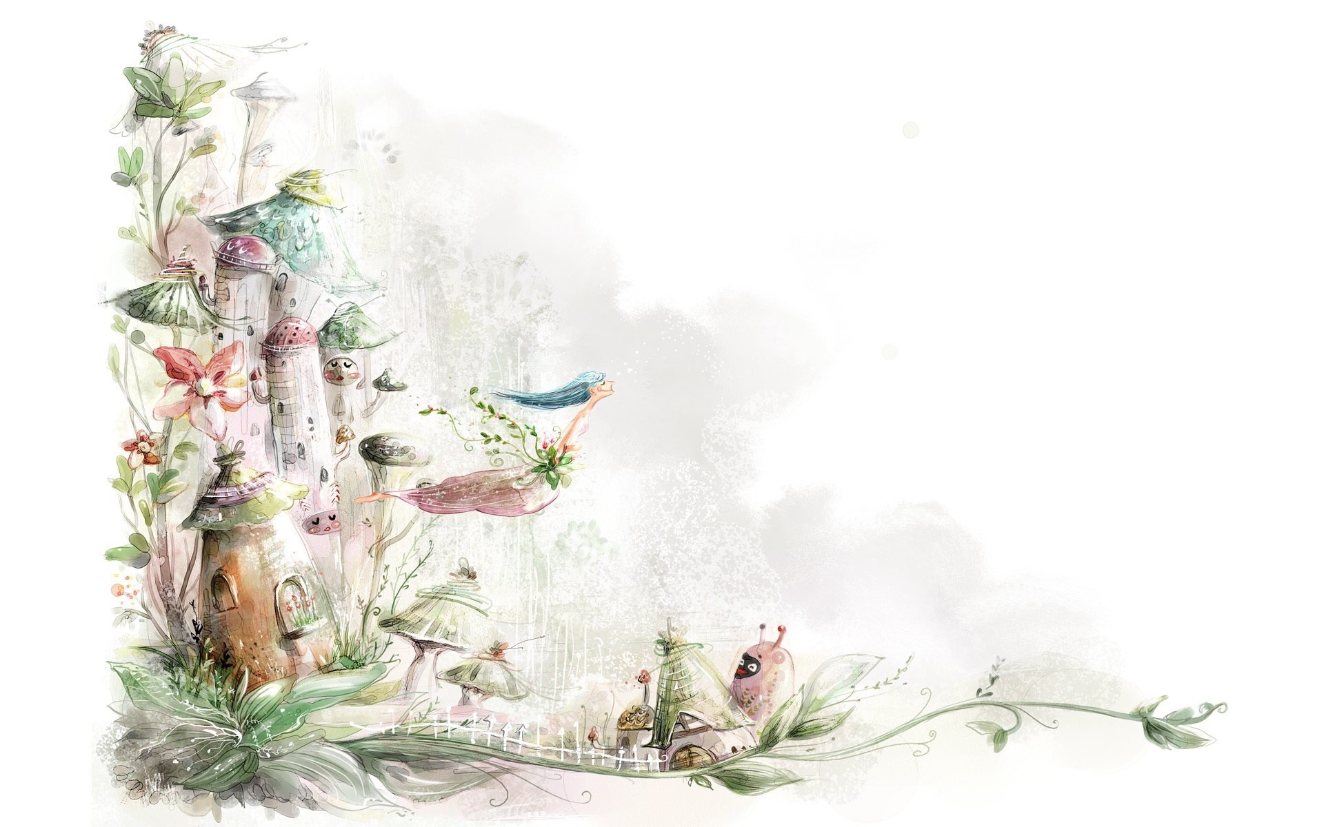 Fairy Tale World Wallpaper