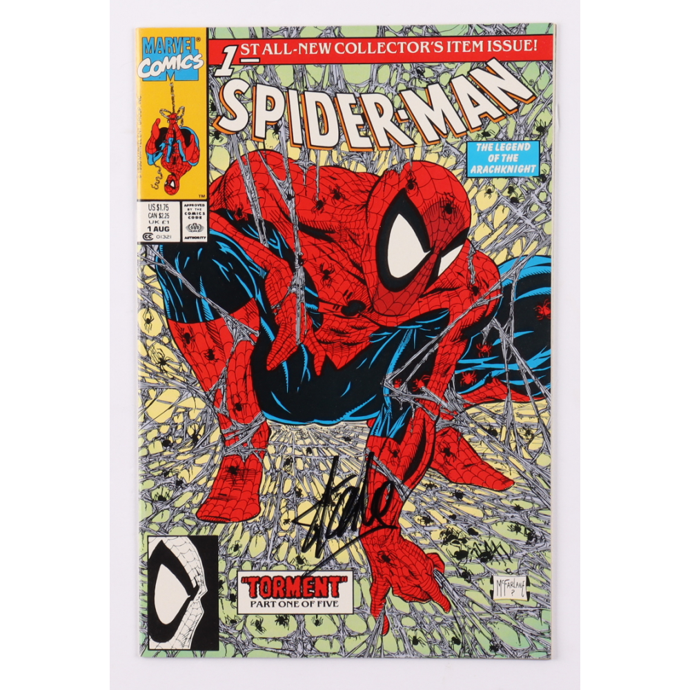Stan Lee Signed Spider Man Issue Marvel Ic Book Jsa
