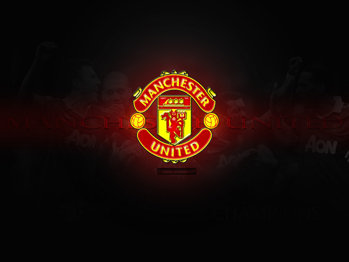 Man Utd Logo HD Wallpaper In Football Imageci