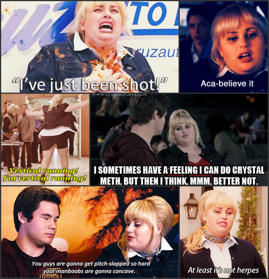 Fat Amy Quote Collage By Lcoltsfan187