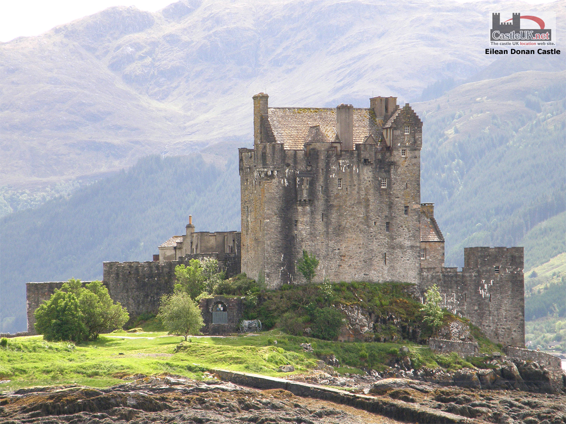 Eilean Donan Castle Puter Desktop Pc Wallpaper Scottish