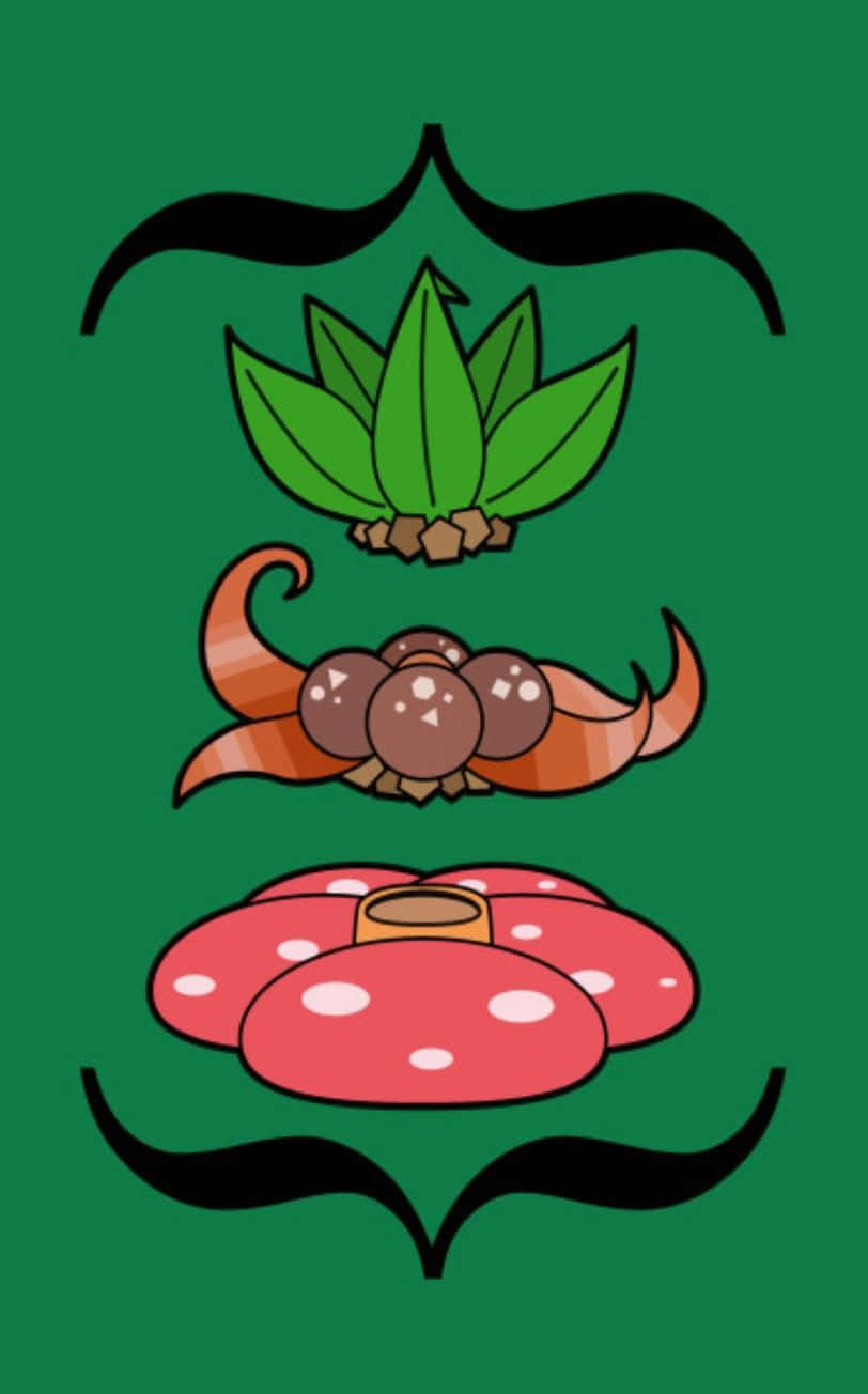 Vileplume And Other Pokemon S Head Ornaments 81atlbbxbo8oartj Wallpaper