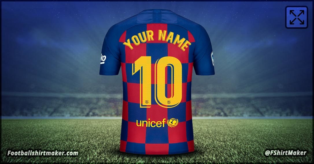 Fc Barcelona Football Jersey Maker Create Soccer