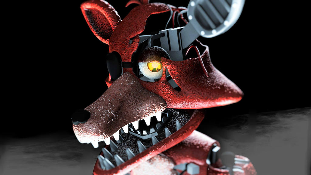 Sfm Fnaf Withered Foxy Wallpaper By Thefestivemountain