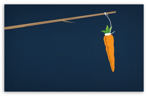 Carrot On A Stick 4k HD Desktop Wallpaper For Ultra