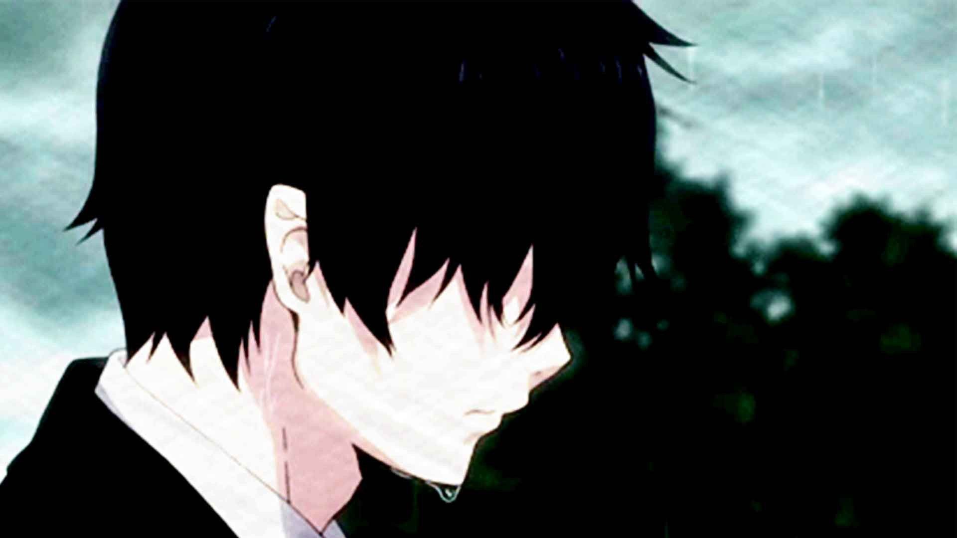 Sad Anime Boy Wallpaper On