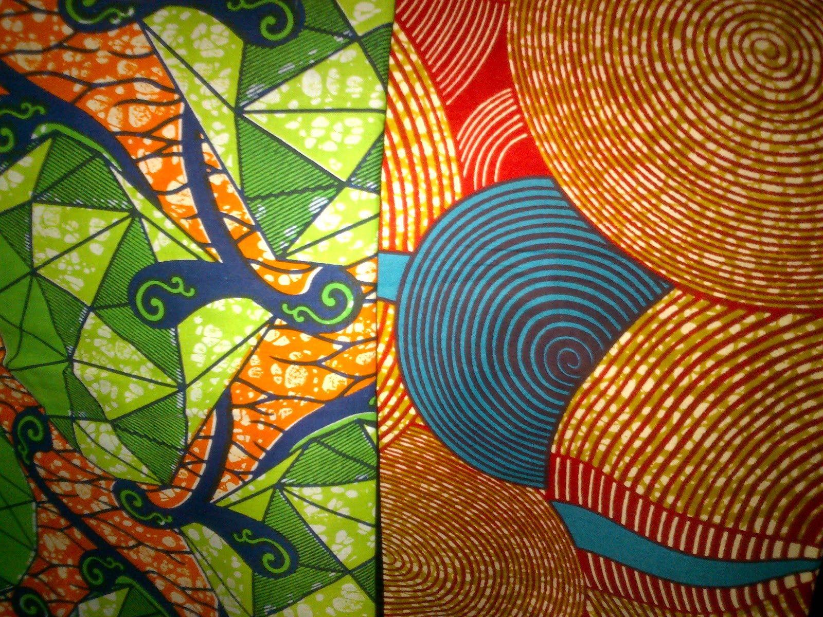 African Print Wallpaper Fabric For