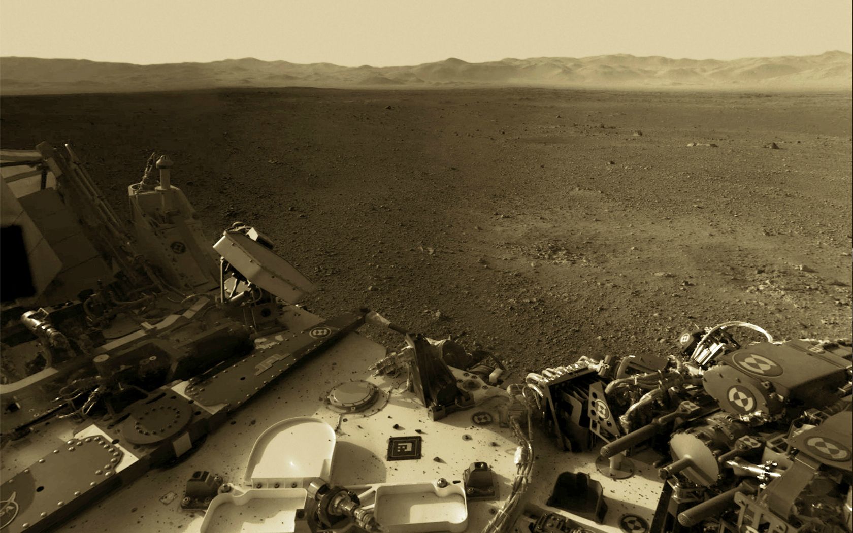Curiosity Mars Desktop Wallpaper I