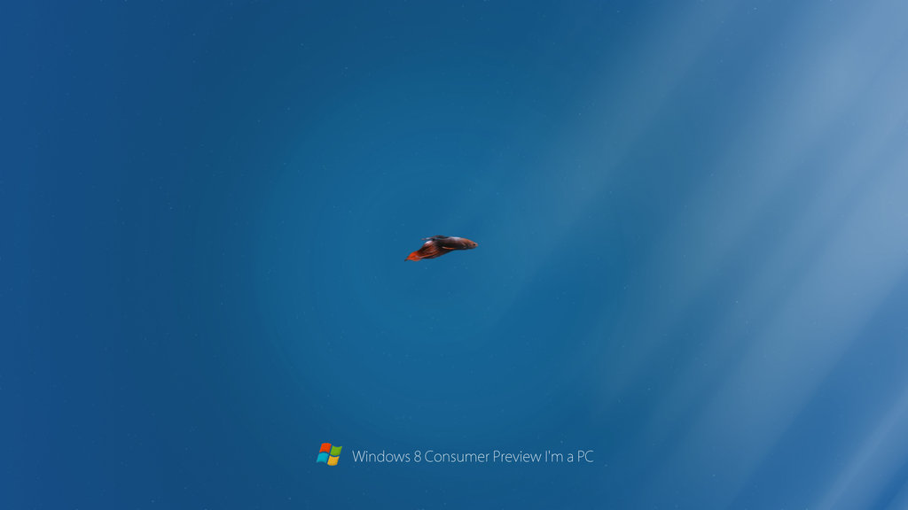 Windows Consumer Pre Beta Fish I M A Pc By Rehsup