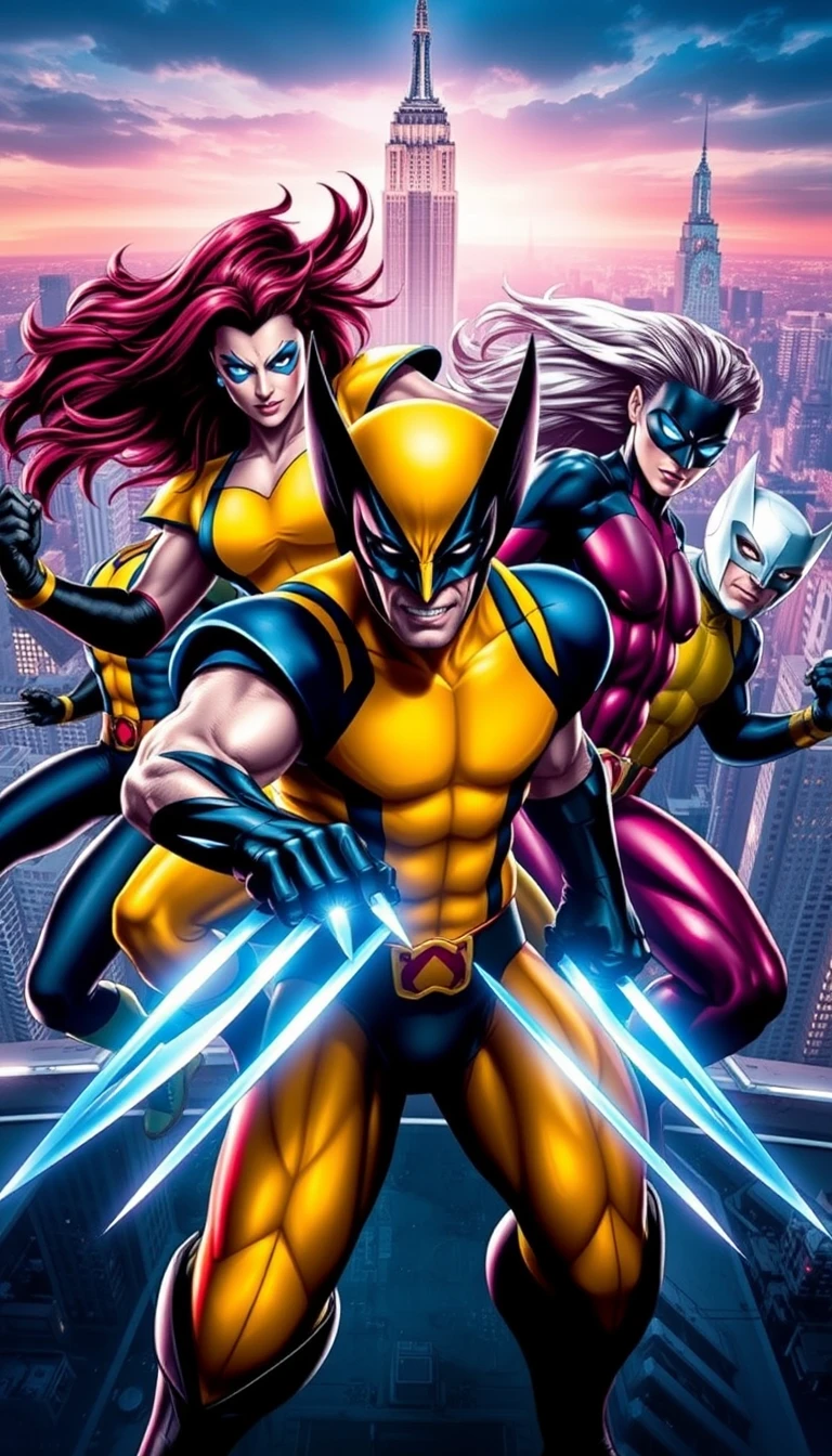 X Men Phone Wallpaper