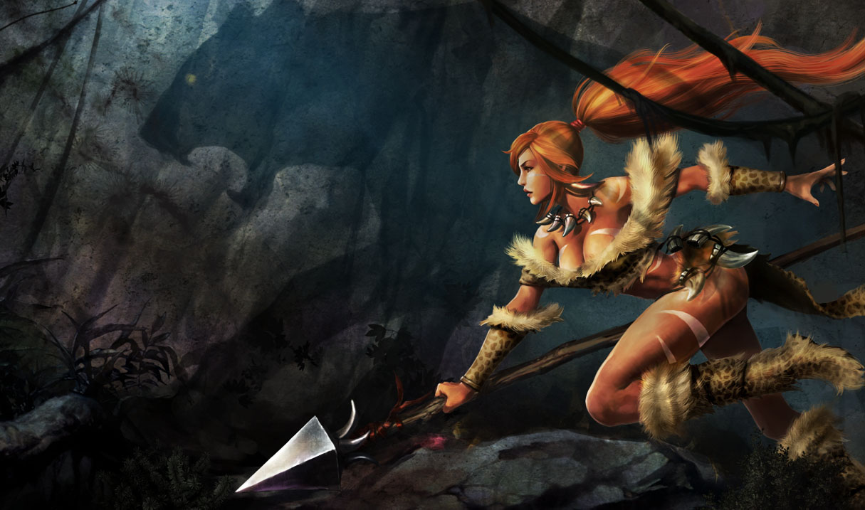 League Of Legends Wallpaper Nidalee The Bestial Huntress