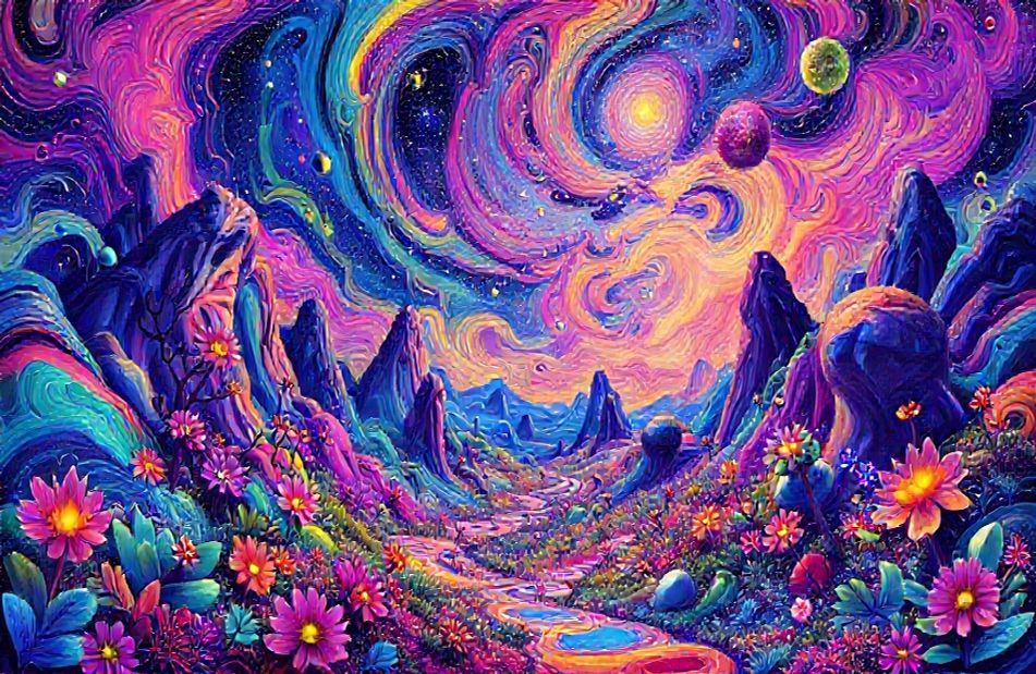 Trippy Drug Wallpaper
