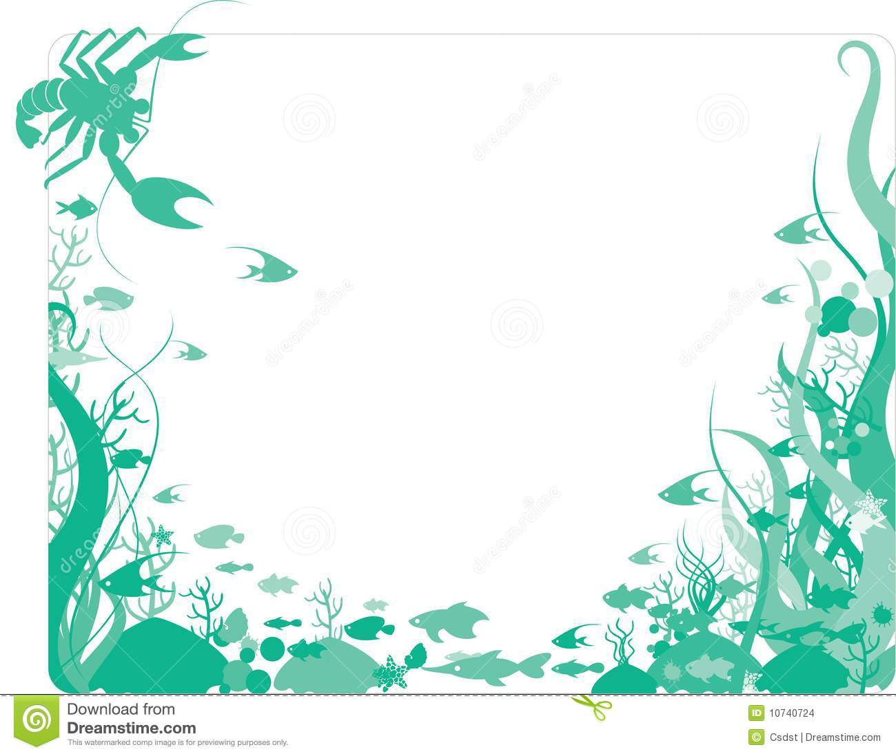 Ocean Page Border