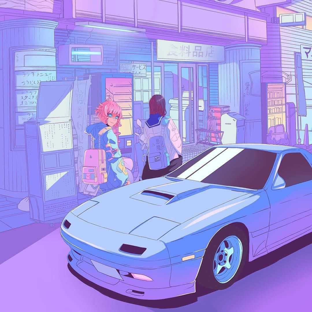Vintage Anime Wallpaper
