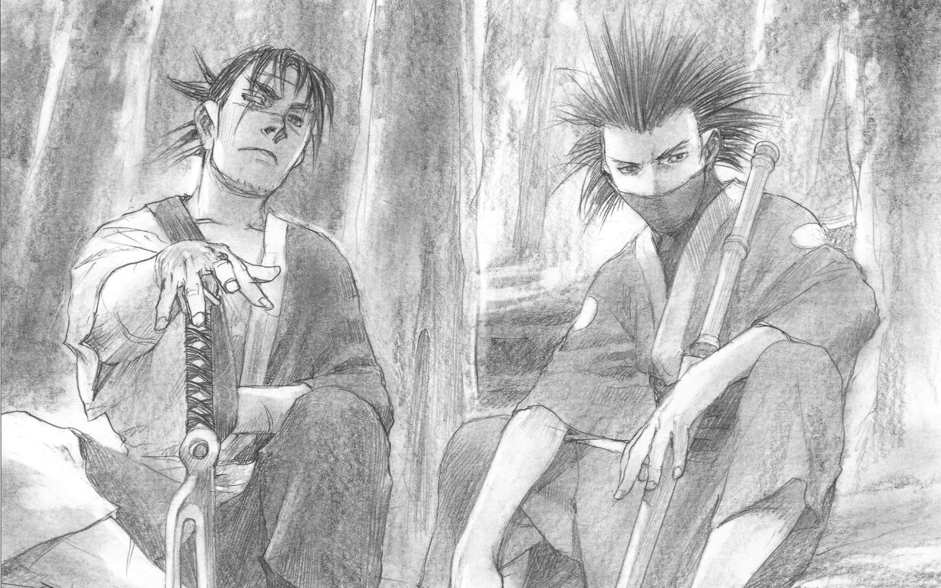 Anime Blade Of The Immortal HD Wallpaper Achtergronden