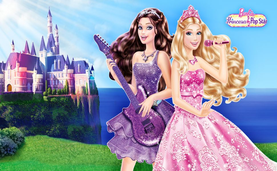 Barbie The Princess Popstar HD Wallpaper