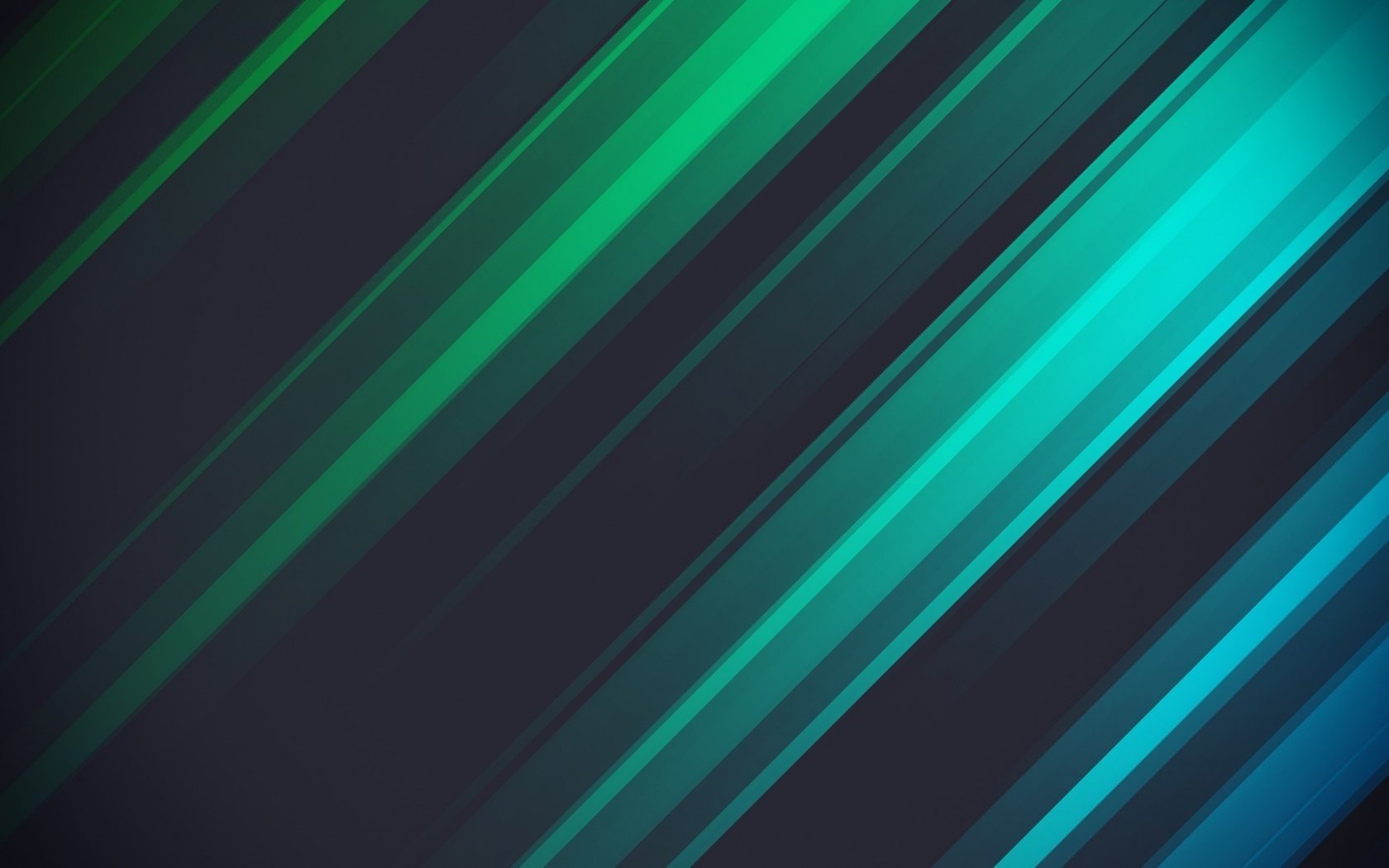Blue and Green Striped Wallpaper
