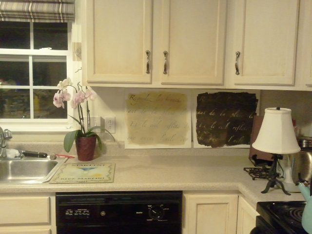  backsplash The winner is The dark backsplashthanks my Pinterest