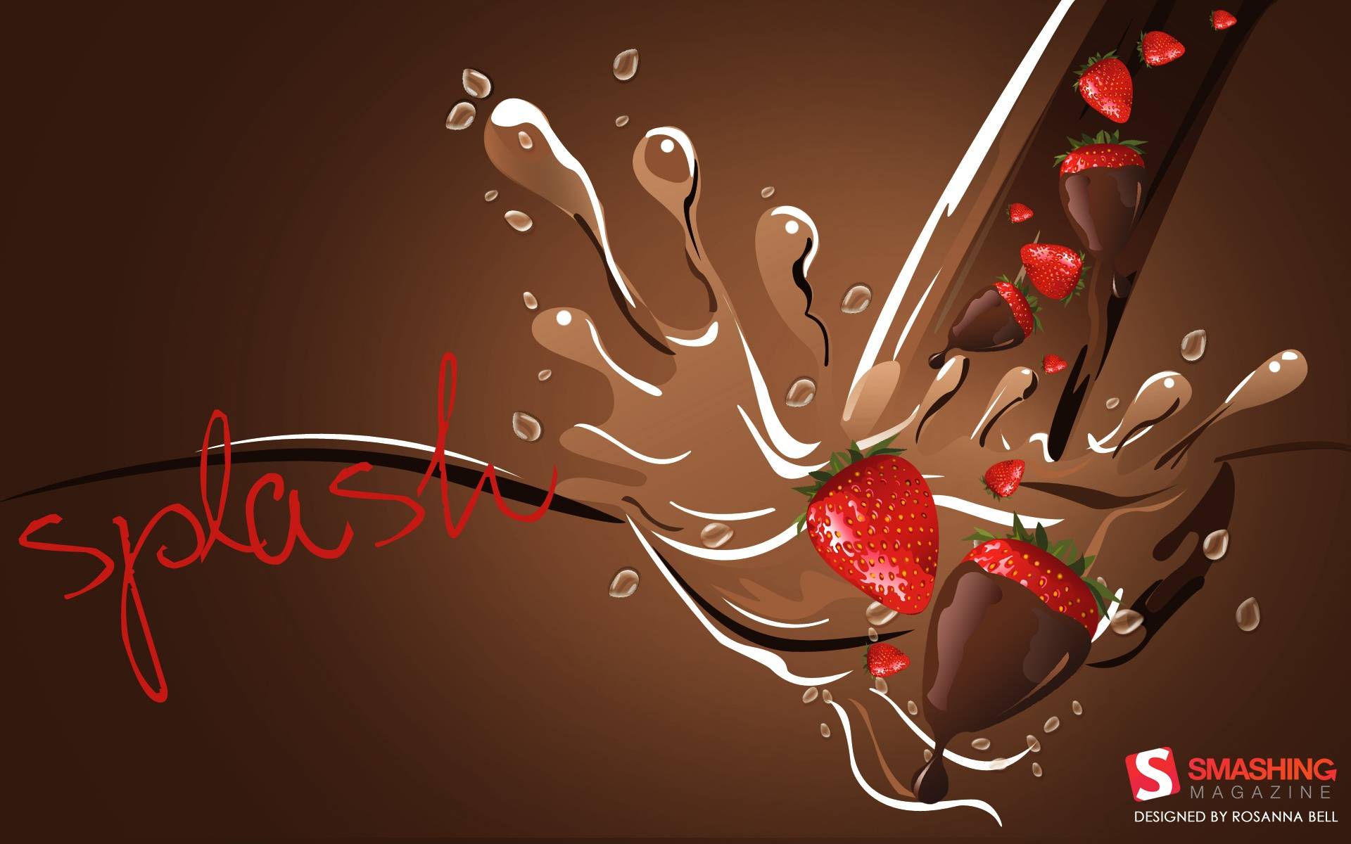 Chocolate wallpaper 1920x1200 Wallpaper of Chocolate and strawberries