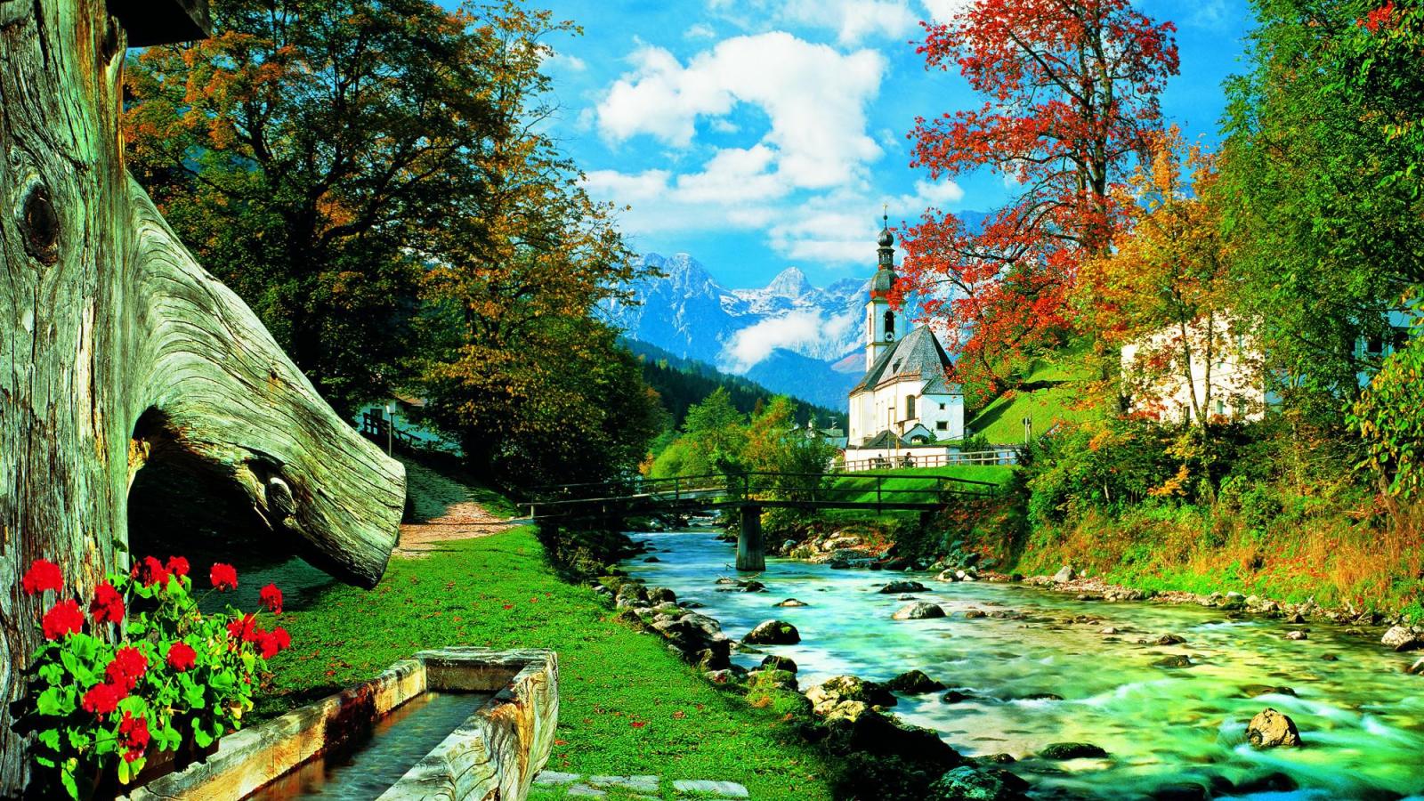 Bavarian Alps High Quality And Resolution Wallpaper On