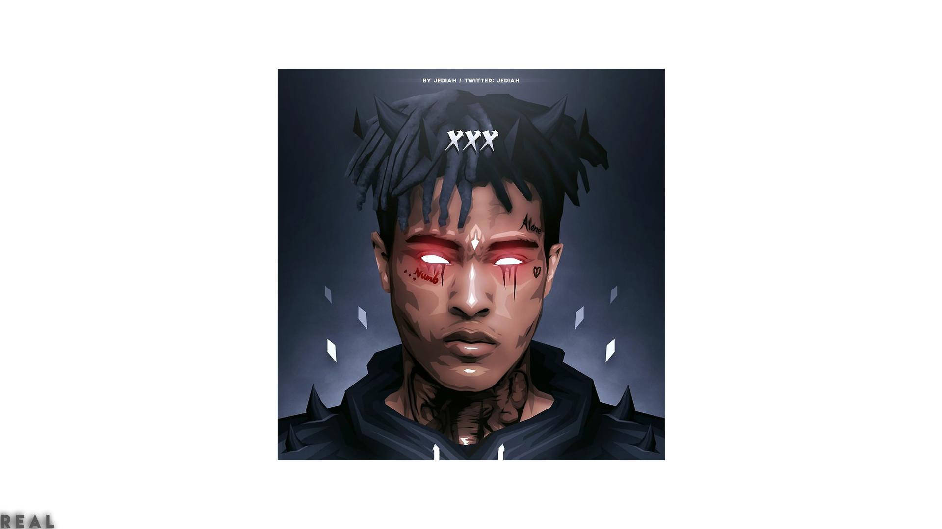 Xxxtentacion Cartoon Wallpaper