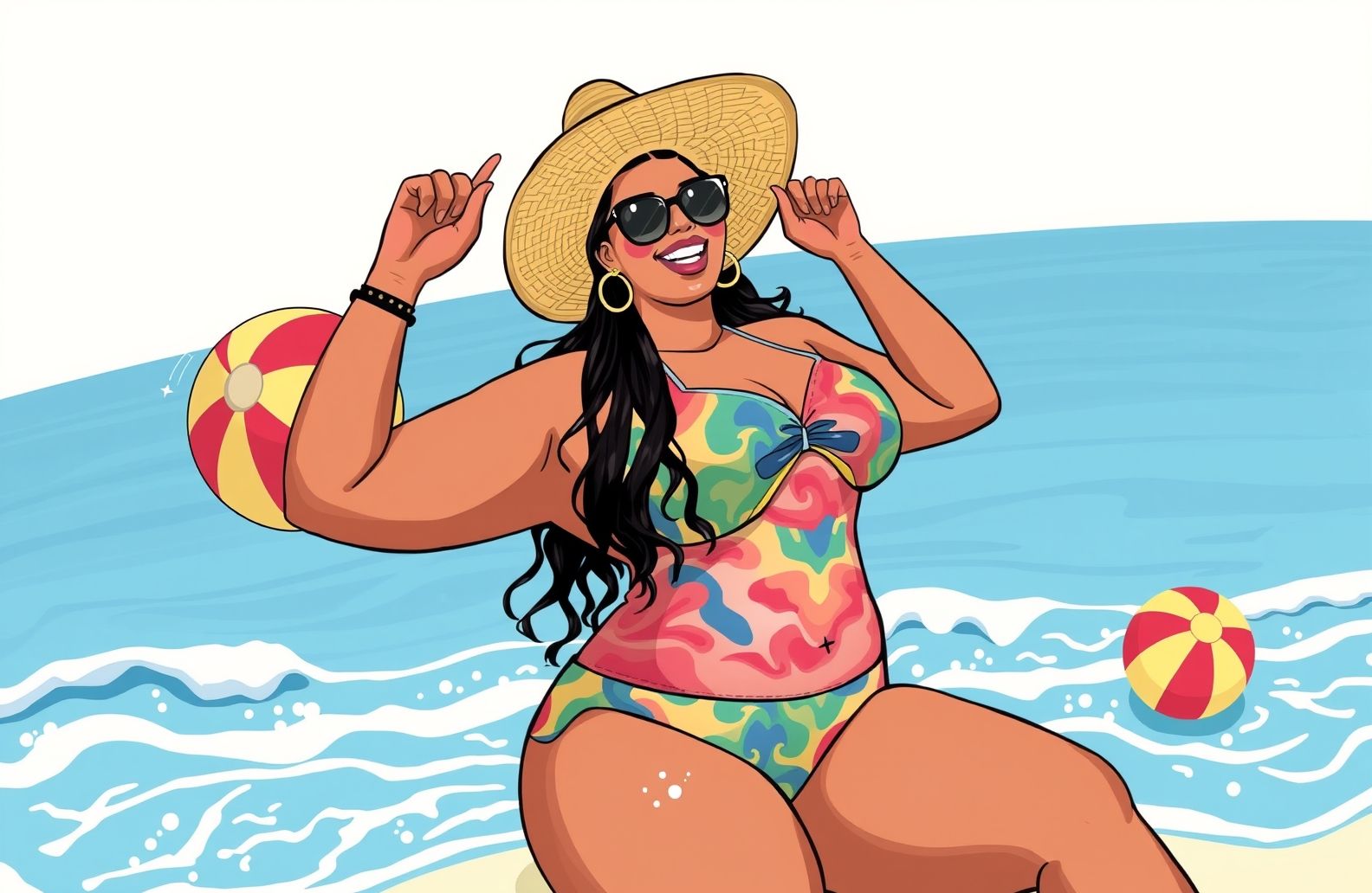 Fat Girl Wallpaper