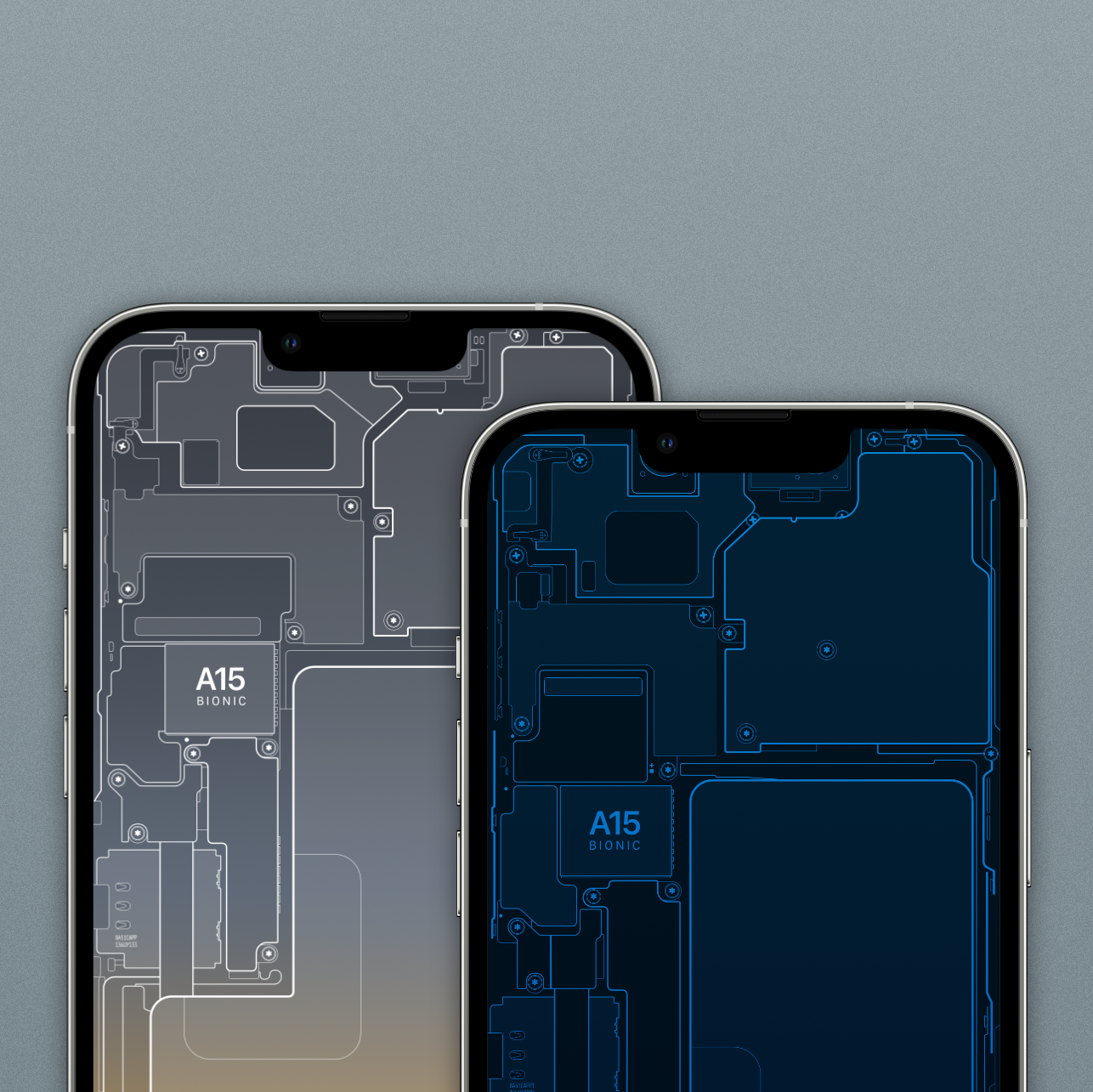 iPhone Pro Schematic Wallpaper Basic Apple Guy