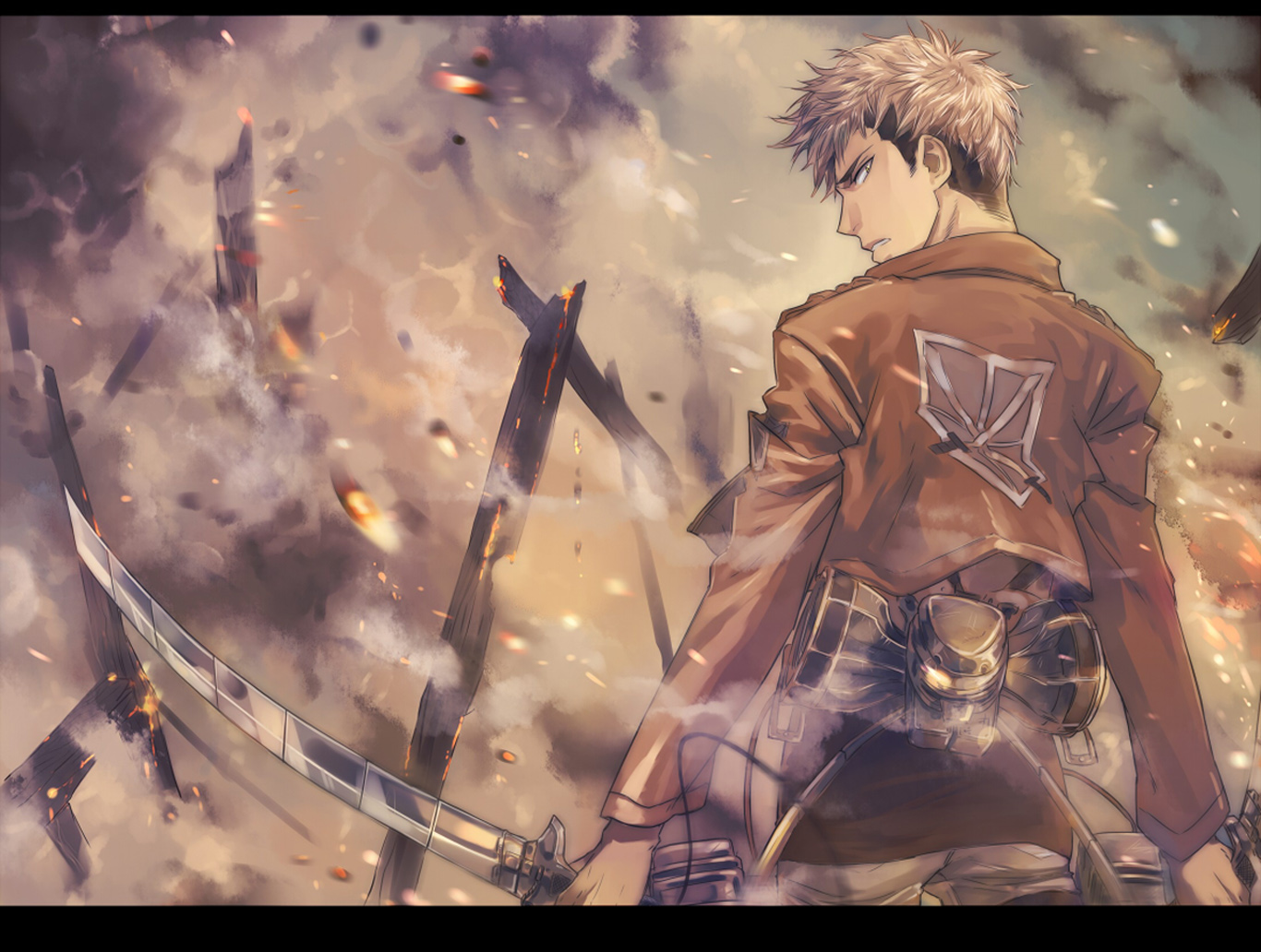 Titan Shingeki No Kyojin Anime HD Wallpaper Desktop Pc Background