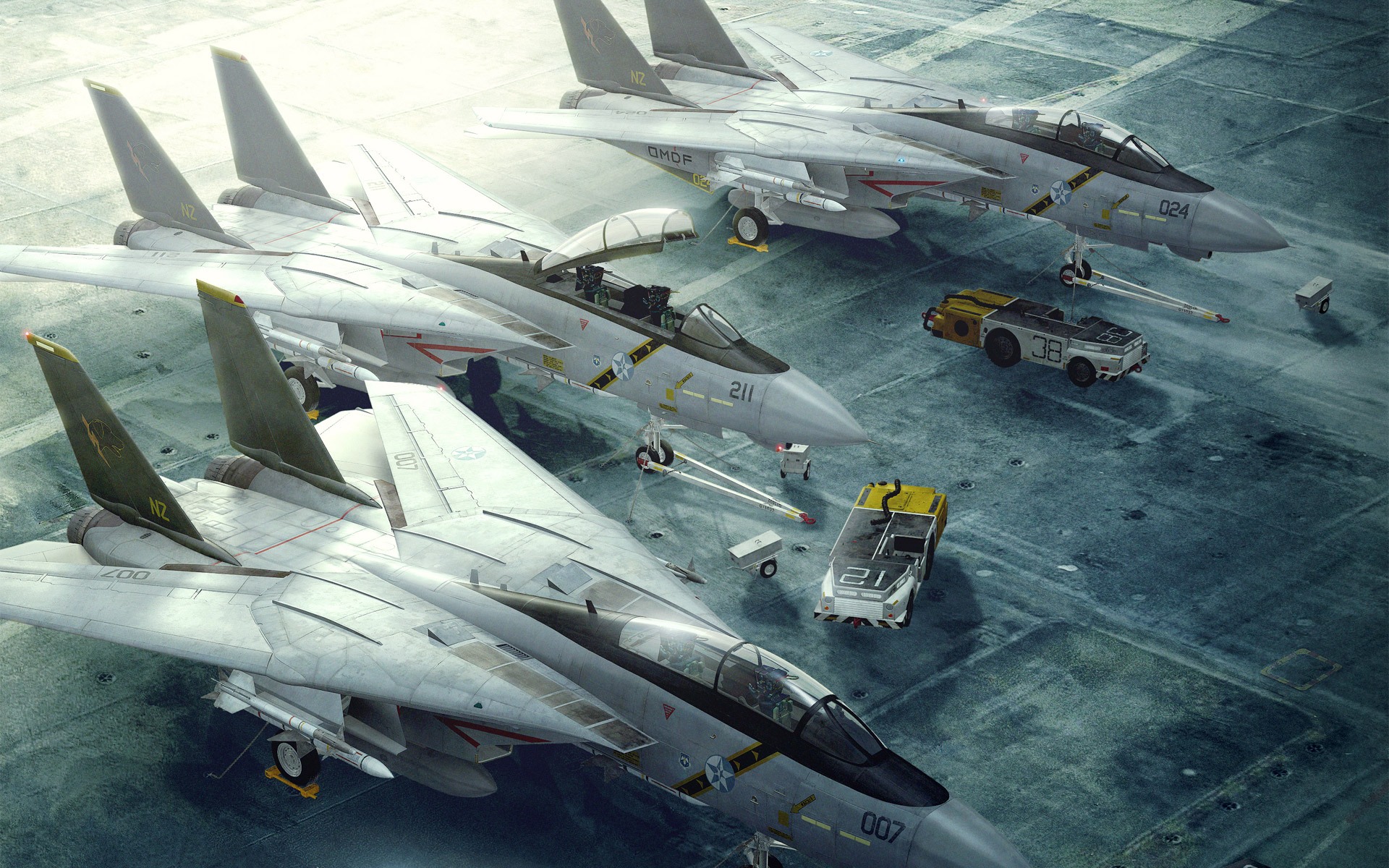 Aircraft Carrier Jets desktop wallpaper