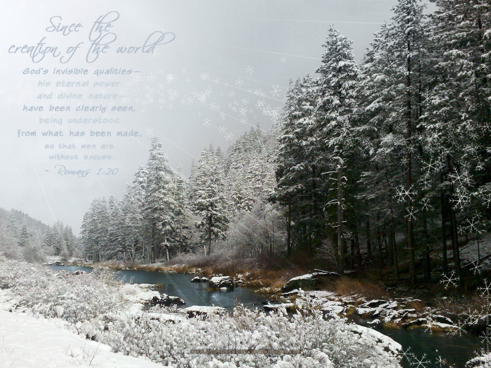 winter bible verse images