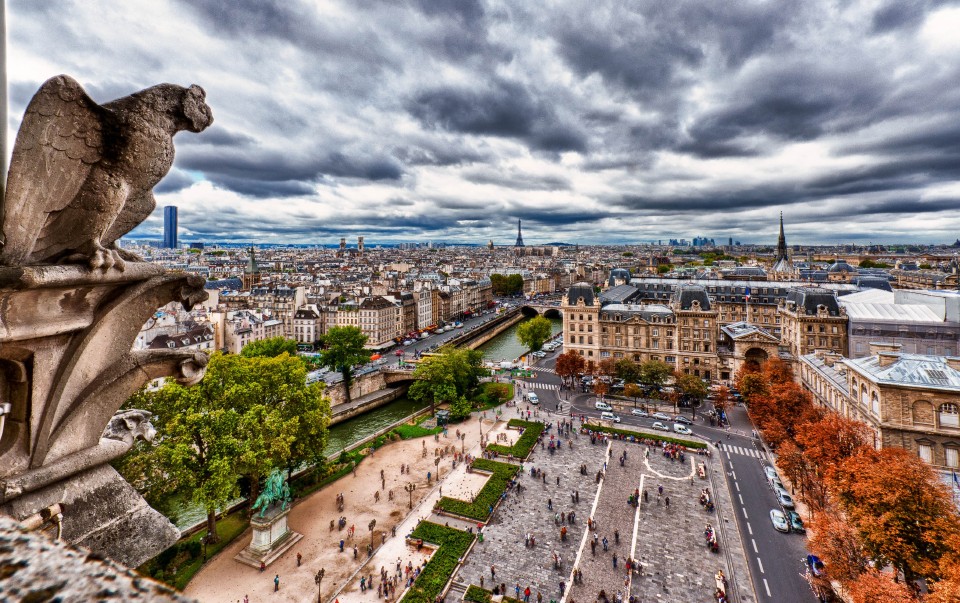 Wallpaper Notre Dame France Paris World Picsfab Desktop