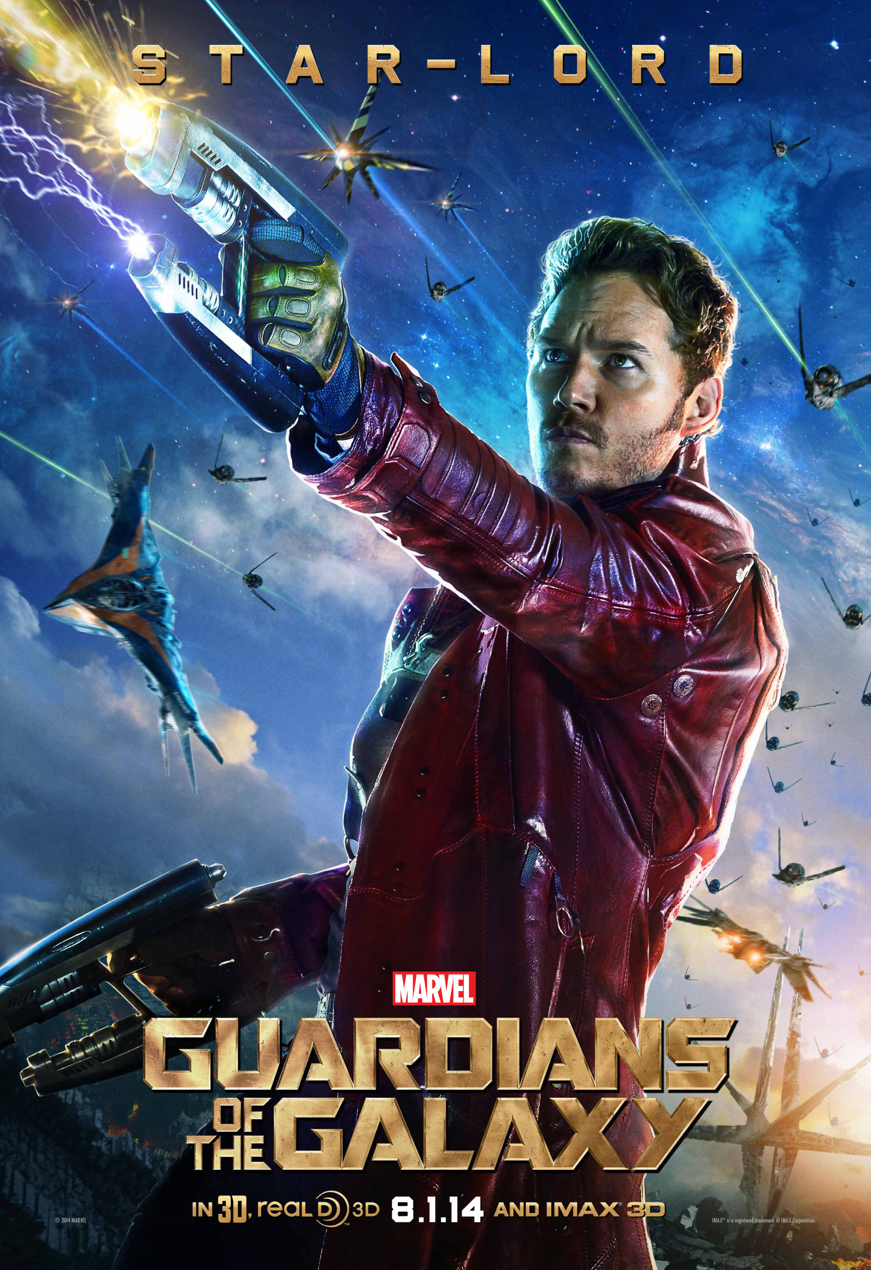 Star Lord From Guardians Of The Galaxy Desktop Wallpaper