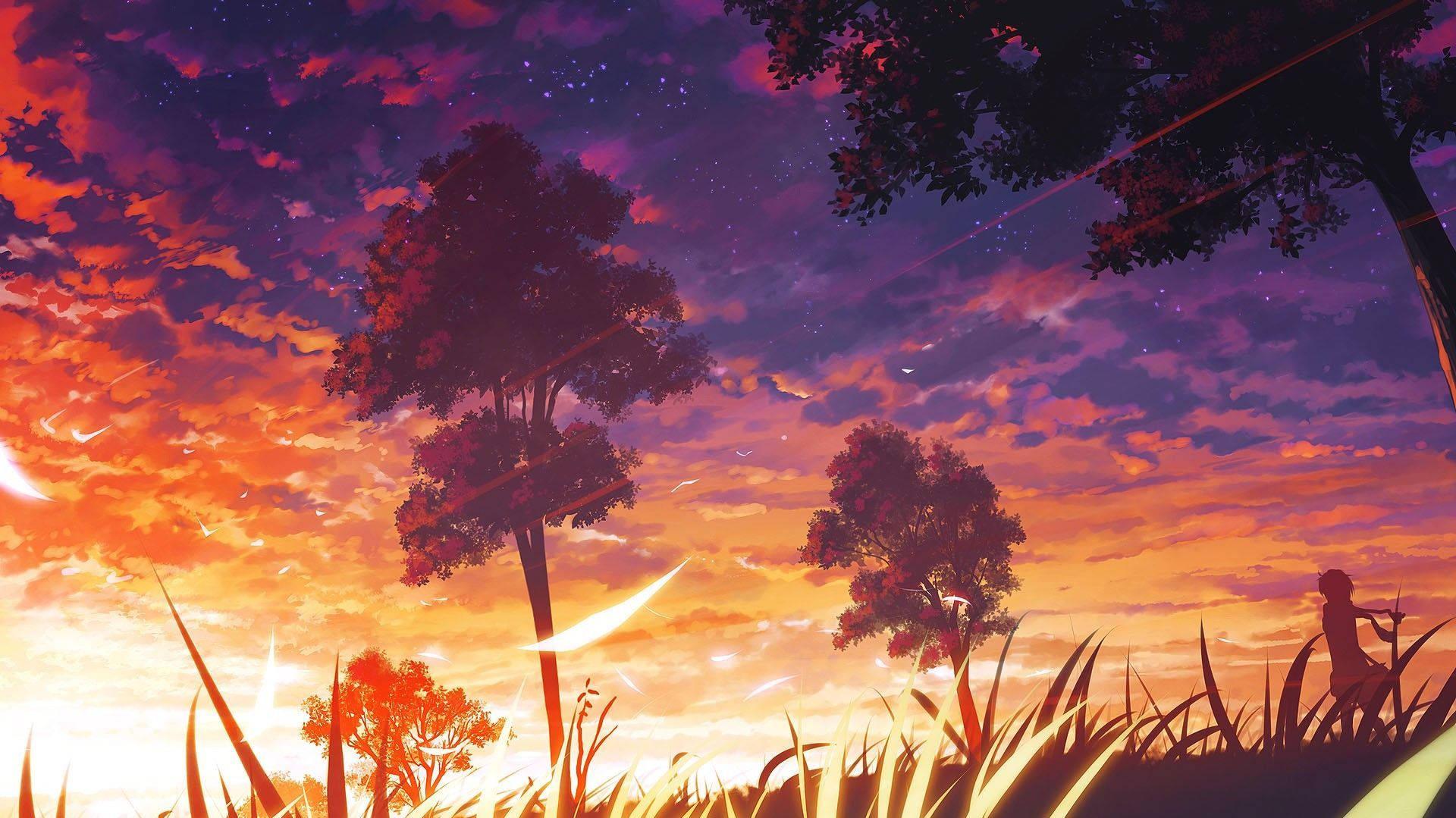 Anime Landscape Phone Wallpaper by 特務九 - Mobile Abyss