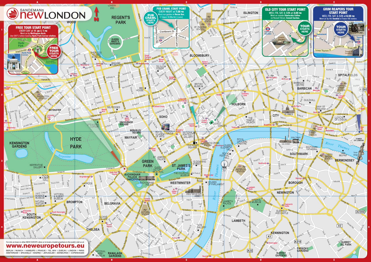 London City Map Wallpaper