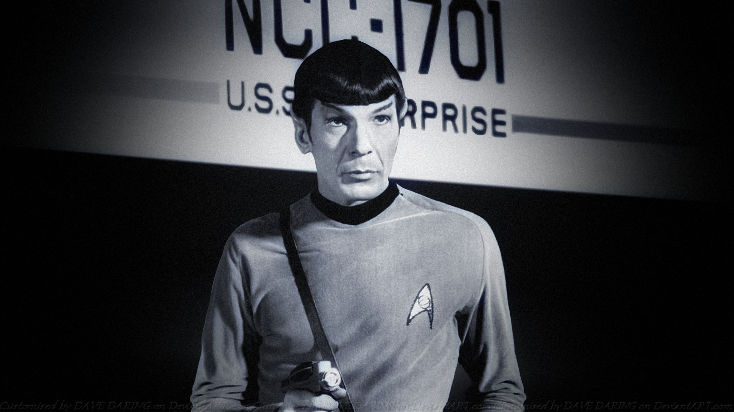 Leonard Nimoy Spock Xv By Dave Daring Customization Wallpaper People