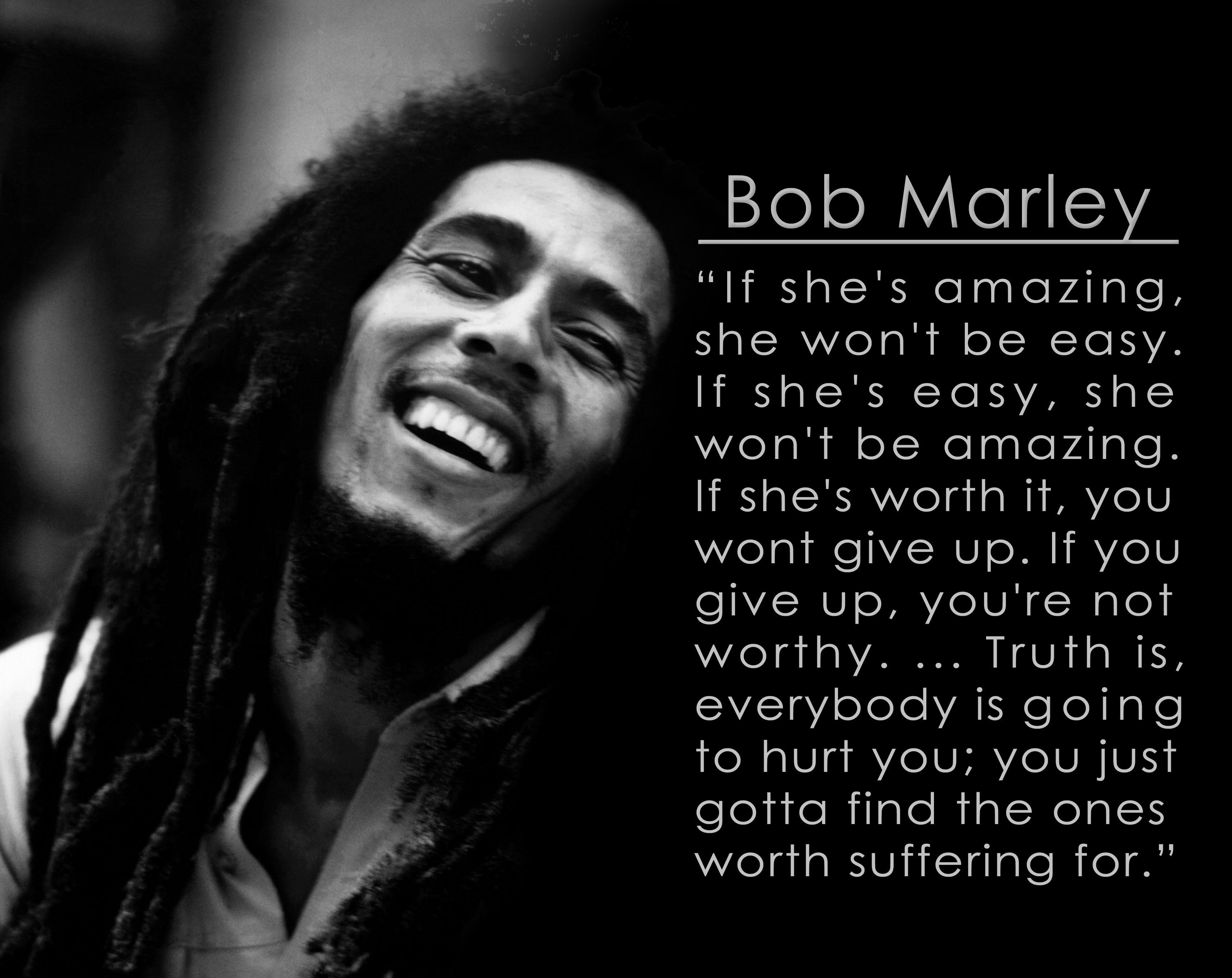 Bob Marley Quotes Wallpapers