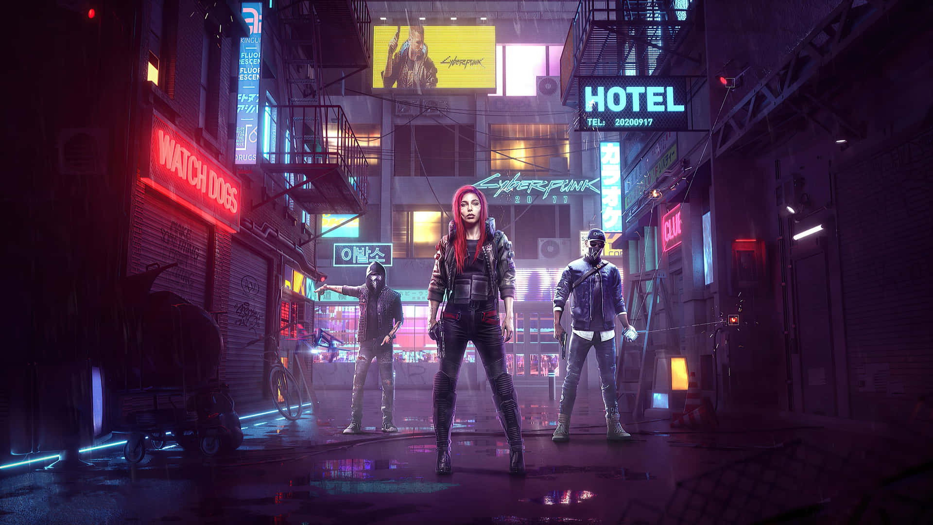Cyberpunk Desktop Wallpaper