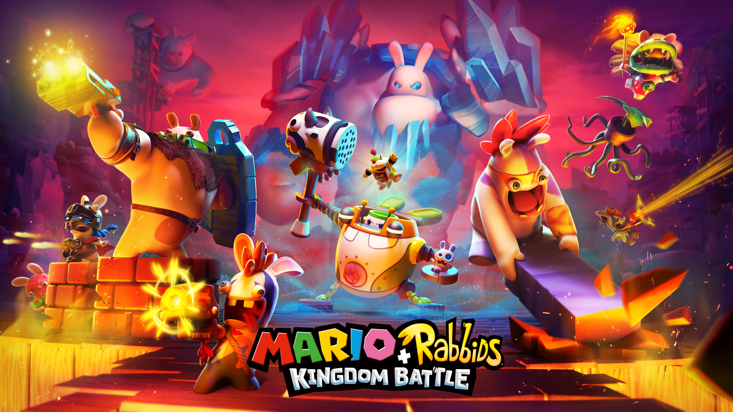 Mario Rabbids Kingdom Battle Wallpaper HD