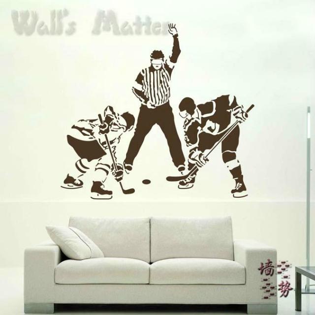 Hockey Wall Stickers Res Online Shopping On