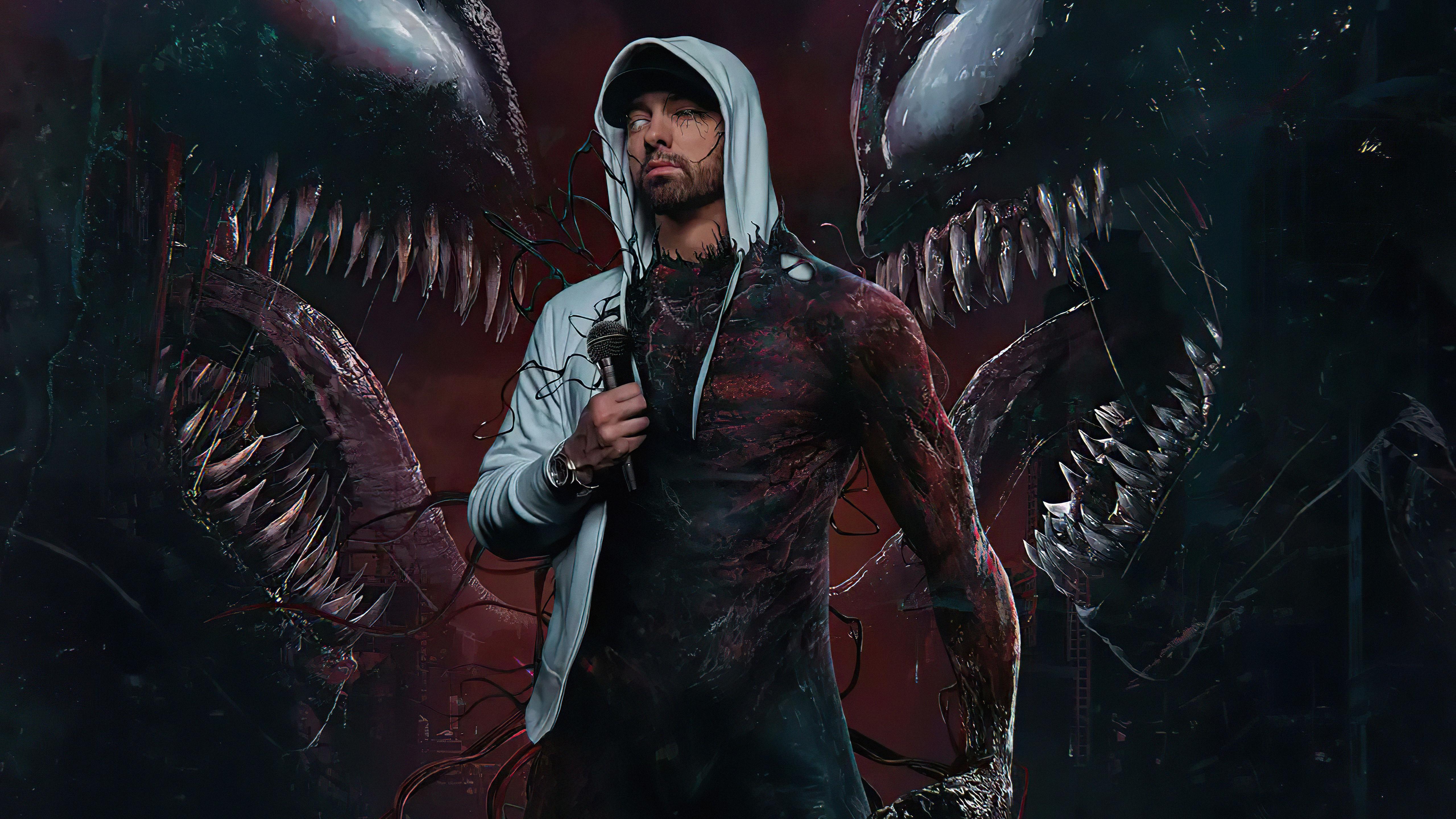 Eminem X Venom WallpaperHD Superheroes Wallpapers4k Wallpapers